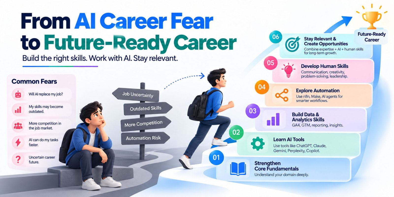 From AI career fear to future-ready career