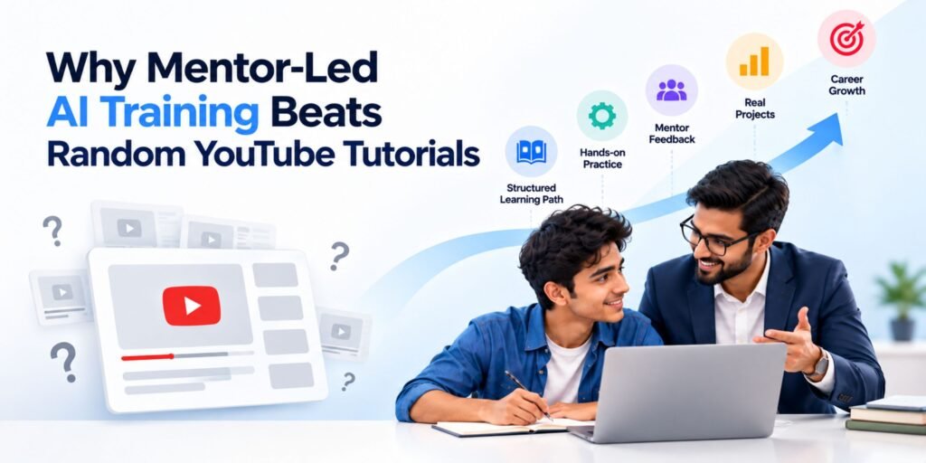 Why Mentor-led AI Training Beats random youtube tutorials